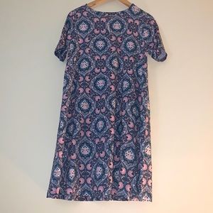 MEDIUM loft short sleeve dress